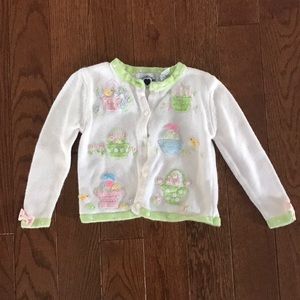 Hartstrings Easter Cardigan 3T